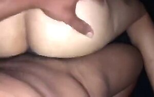 Big-Ass Black Tranny Bareback with a Big Cock Guy
