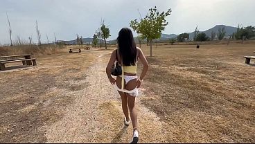 Blowjob in a car and in the countryside