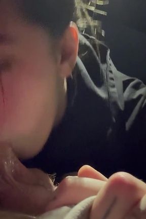 She Asked Me to Stop the Car so She Could Suck Me off Cum