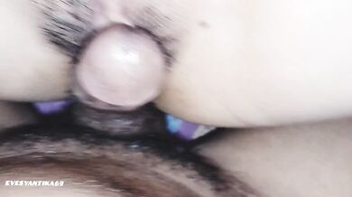 Evesyantika Hijab Stays On Pussy Destroyed Bareback Gush