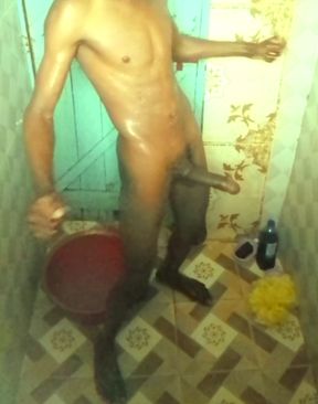 SHOCKING!! Caught stepdad alone in the bathroom Wanking, Spanking and Fingering Himself.