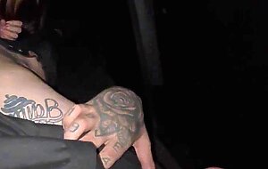 Queen of public sex fucks the ticket clerk in full performanceKaren Blanco I