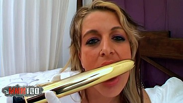 Wild fuck and ass fucking with the beautiful blonde Milf from the north: Tigra