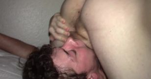 Coeds with great bodies and girthy dongs are having an orgy