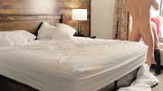 Unfaithful wife meets guy in hotel and gets fucked in ass in front of the window
