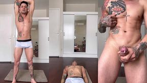 treino gostoso fiquei todo suado e gozado.