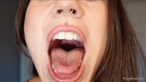 Close Up Mouth Fetish Burps