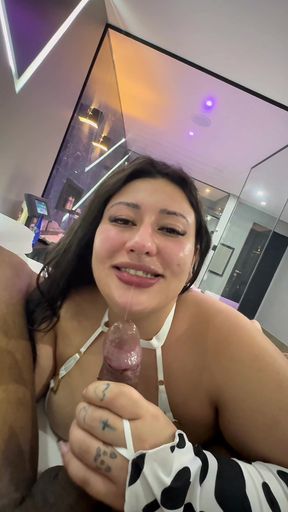 This Follower Came From Rio De Janeiro Just to Fuck My Ass, He Put Pressure on Me and Made Me Cum Nice