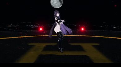 Exclusive Uncensored VTuber MMD Cartoon Choked Gushing Animation Big Tits