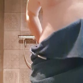 Getting horny taking a shower