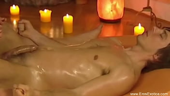 Stroking His Cock With Sensitive Hands