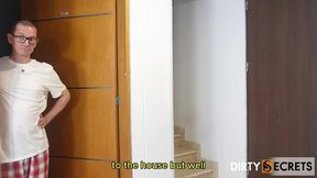 i broke into a house to rob it, the owner knows karate and she ends up fucking me and making me cum on her face.