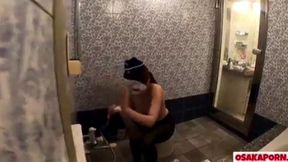 Amateur Asian Cosplay Cop Loves Creampie Showers - Sexy Pantyhose Action in Sakraporn