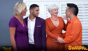 seka black & stevie k - nanas sloppy cum-swap