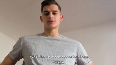 Fit and muscular dudes have fun with blowjobs in a threesome