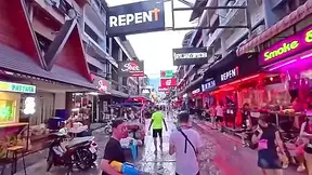 Songkran 2025 Soi 6 Pattaya Water Festival In Thailand, [4k Hdr Walking Tour]