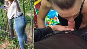 A stranger rescued a beauty and had sex with her orally and anally