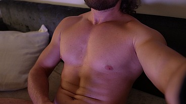 Relaxing jerk off on the couch is bliss (video without blurring)