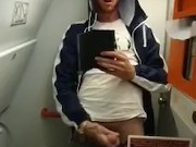 LAD SNEAKY PLAY ON PLANE AronBainXXX