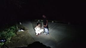 Her  think she's staying over at a friend's house