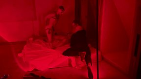 Buddy shoots friends sex at a construction site