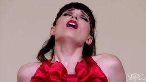 Trans Angels- Jaxton Unwraps His Treat and Starts Sucking His Girlfriend Natalie Mars' Eager Dick