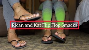 Rican and Kat Flip Flop Smacks