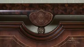 Black-haired babes Karolina & Kristina lick and finger their hairy pussies