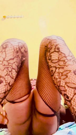 beautiful desi sissy riding huge bottle gourd   Clip 1