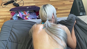 Petite Teen Latina Trans Girl Itzel Saenz Gets Spread Apart by Huge Cock