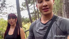 fucked outdoors
