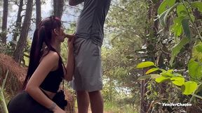 fucked outdoors