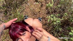fucked outdoors