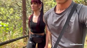 fucked outdoors