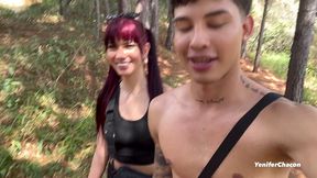 fucked outdoors