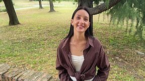 Tourist Girl Has Been Fucked In A Wood. Outdoor Sex With A Pretty Stranger