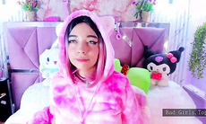 Very petite big booty web teen teasing with toys