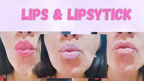 Lipstick kisses