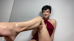 I will train your ass to fit my feet inside POV | Lady Perse
