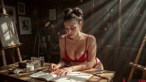 i fucked her in an art studio in front of strangers, and it turned her on a lot. [ai]