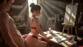 i fucked her in an art studio in front of strangers, and it turned her on a lot. [ai]