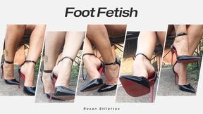 Beautiful feet in stiletto heels (3)