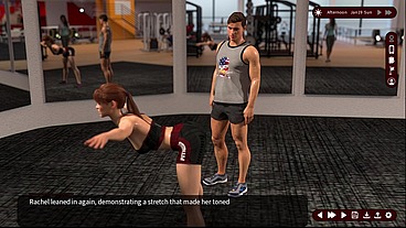 Johannesgaming - update #587 - Whispers of Desire 14 Sarah and Alex enjoyed their time at the gym - Nov 01, 2025