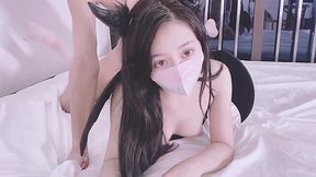 Sexy Cosplay Devil Seduces in Sensual Style