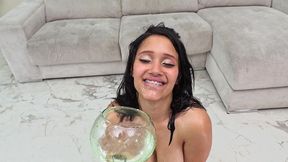 lia ponce receives two big cocks in a hot dp + pissing. ltp064