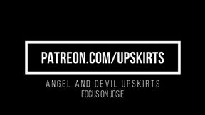 Angel and Devil Upskirts