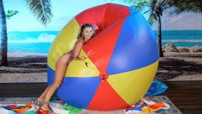 Madi B Mass Beach Ball Destruction Part 2 (of 2) 4K (3840x2160)