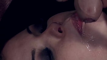 Beautiful slut in Master&#039_s dungeon. Part 3. Her Master plows her cunt, with his big dick.