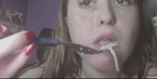 Eating with your mouth open