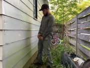 Public Outdoor Pissing
